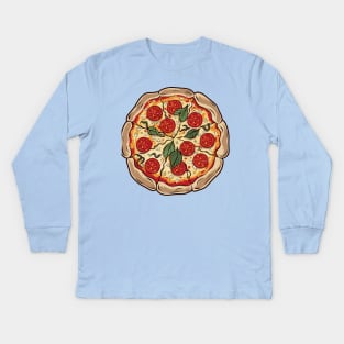 National Pizza Day – February Kids Long Sleeve T-Shirt